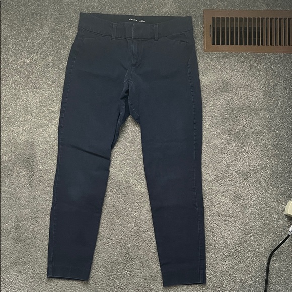 Old Navy Women's Ankle Pants - Navy Blue - Picture 1 of 7